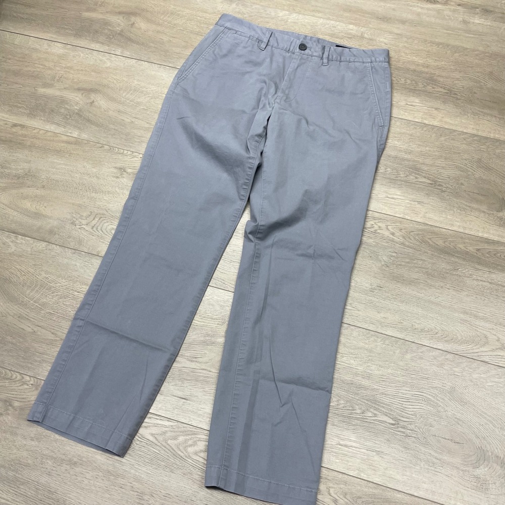 Bonobos Chino Pants Mens 31/30 Gray Slim Fit Casual‎ Trousers
